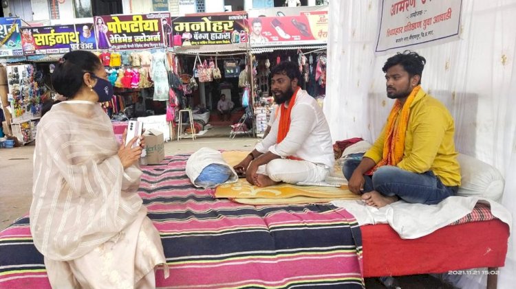 शिवप्रहार न्यूज- “शिवप्रहार प्रतिष्ठान युवा आघाडी”च्या आमरण उपोषणाला नगराध्यक्षा अदिक यांची भेट…