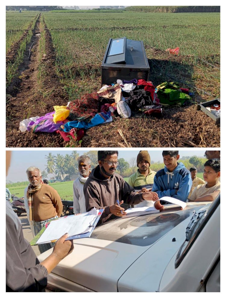 शिवप्रहार न्यूज- बेलापूर जवळील गावात माजी कारखाना संचालकाच्या घरावर दरोडा;१७ तोळे सोने चोरले…