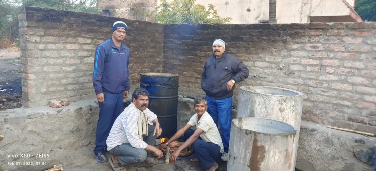 शिवप्रहार न्यूज- टाकळीभान येथील अवैध गावठी हातभट्टी दारू अड्डे उद्ध्वस्त;Dy.s.p संदीप मिटके यांच्या पथकाची कारवाई…