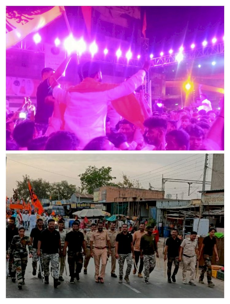 शिवप्रहार न्यूज- निवडणुकीच्या पार्श्वभूमीवर श्रीरामपूर शहरात धुमधडाक्यात शिवजयंती साजरी;पोलिसांनी ठेवला कडेकोट बंदोबस्त…