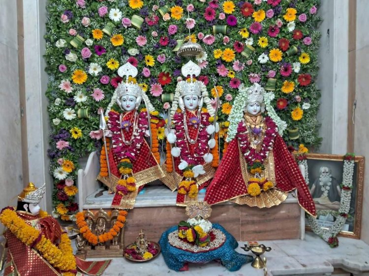 शिवप्रहार न्युज - जय श्रीराम..जय श्रीराम...च्या जयघोषात श्रीरामपूरची श्रीरामनवमी यात्रा उत्साहात सुरु...