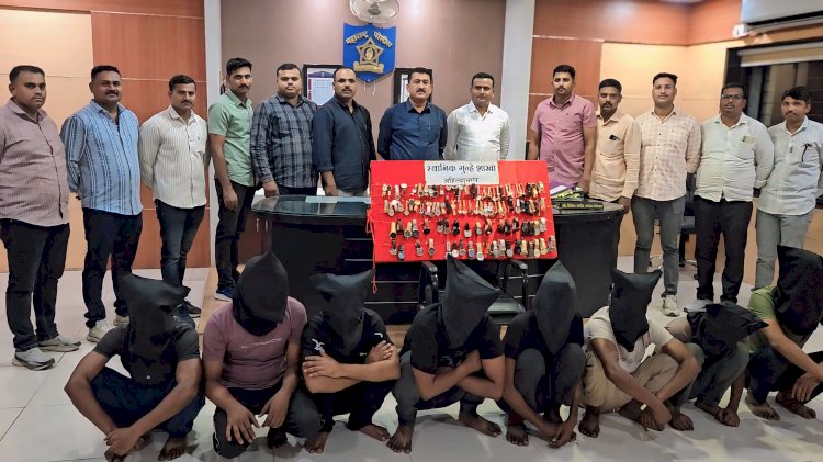 शिवप्रहार न्युज - १० लाखांच्या घड्याळांसह स्थानिक गुन्हे शाखेने कुप्रसिध्द गँग पकडली...