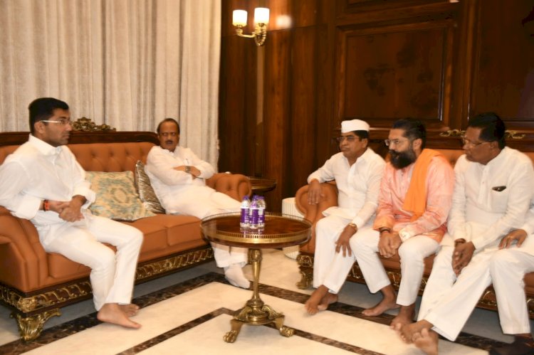 शिवप्रहार न्युज - स्व.अरुणकाका जगताप कुटुंबीयांचे उपमुख्यमंत्री अजित पवार यांच्याकडून सांत्वन...