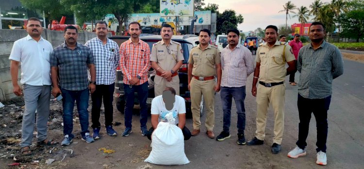 शिवप्रहार न्युज - ओडीसातून आणलेला गांजा LCB कडून जप्त…