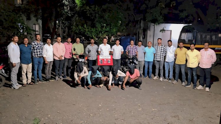 शिवप्रहार न्युज - दरोडा टाकणारी टोळी स्थानिक गुन्हे शाखेकडून जेरबंद…